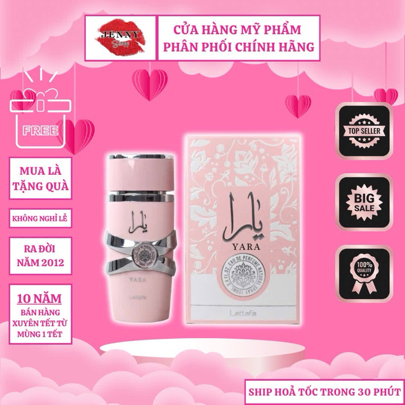 Nước Hoa LATTAFA Delilah Asad Yara quyến rũ lôi cuốn