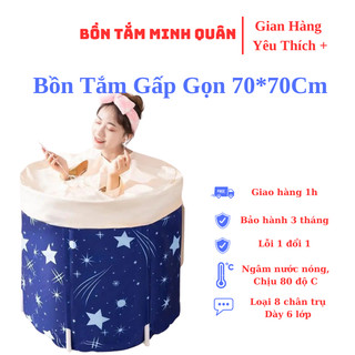  Bồn Tắm Gấp Gọn Ngâm Nước Đá Ngâm Thảo Dược Cho Bé Tập Bơi 