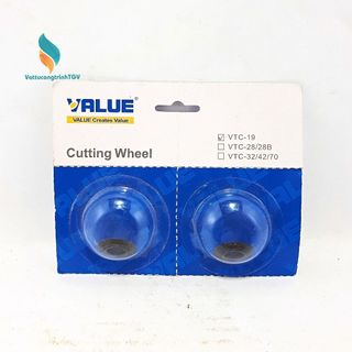 Bộ 2 lưỡi dao cắt ống đồng value vtc-19