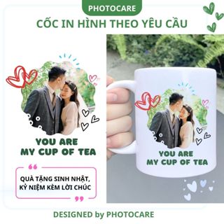 Cốc sứ, Ly sứ in hình theo yêu cầu, Món quà ý nghĩa cho ngày sinh nhật, kỷ niệm tình yêu, gửi gắm thông điệp yêu thương