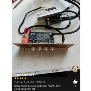 combo mạch 2.1 class ab TDA7850 và LV47017