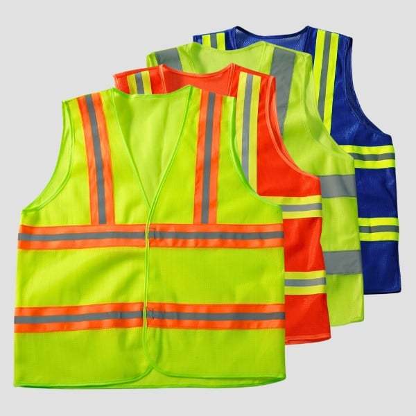 Áo ghi lê 3M lưới phản quang dán - nhiều màu