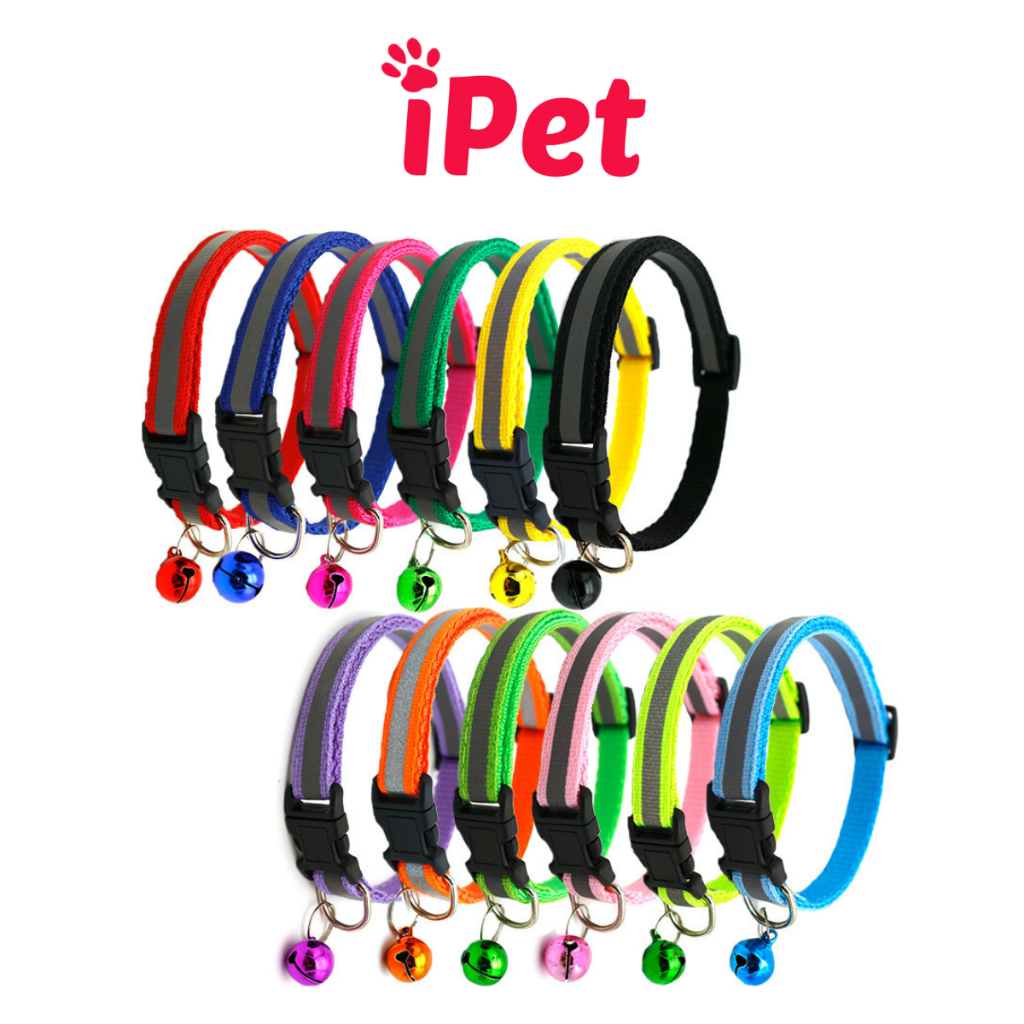 Vòng Cổ Dạ Quang Cho Chó Mèo Dưới 5kg - iPet Shop