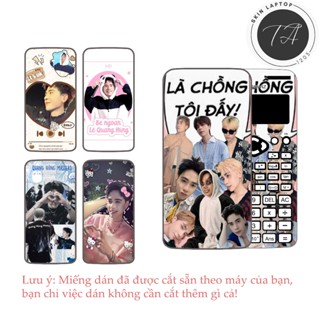 Miếng dán Decal máy tính Casio fx570/ fx580/ fx880/... in hình Quang Hùng MasterD ver 2- Anh trai say hi