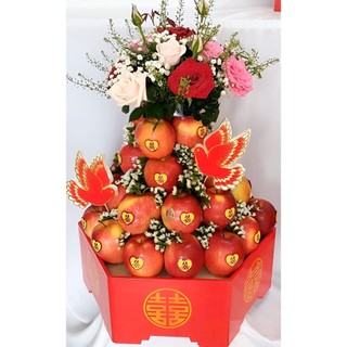 Tem hỷ dán trầu cau, trái cây