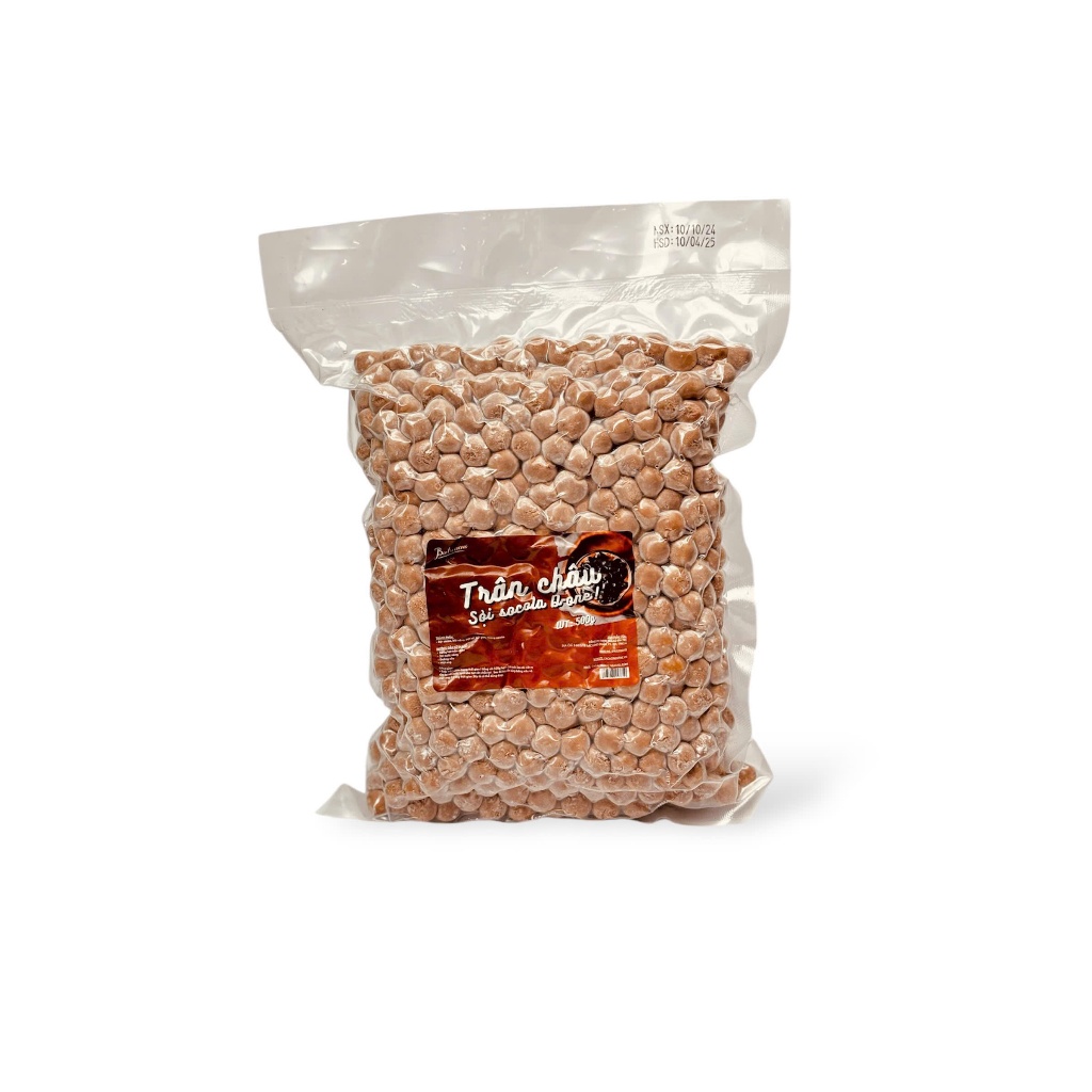 Trân châu socola. Topping trà sữa 2kg