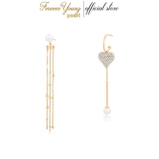 Mã BT19. Bông Tai ngọc Trai Nuôi Nước Ngọt Dày 8Li - Forever Young Pearl