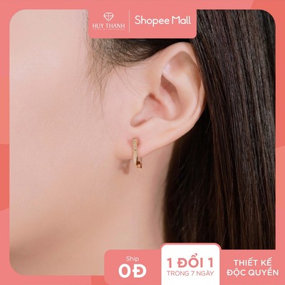 Bông Tai Nữ Vàng Tây 14k BT438 Huy Thanh Jewelry