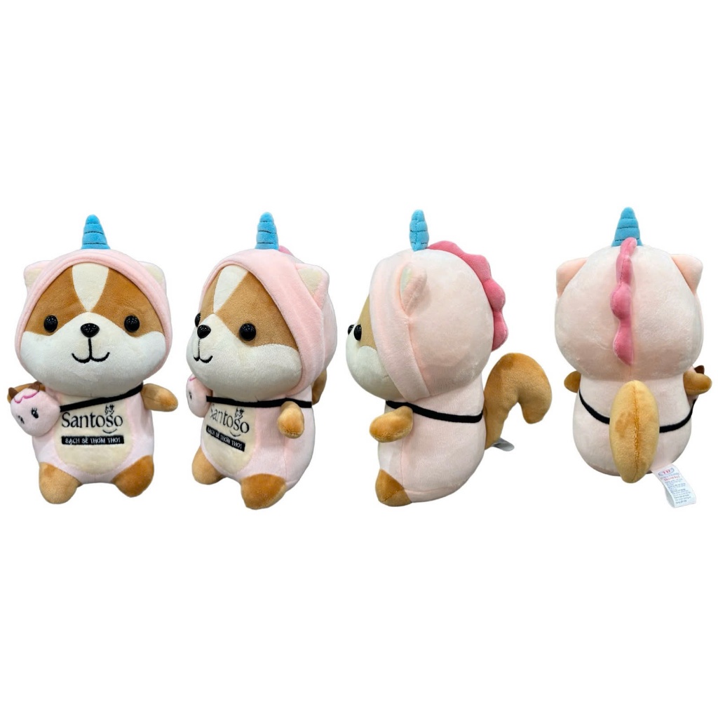 [Hàng tặng không bán] Gấu bông Santoso