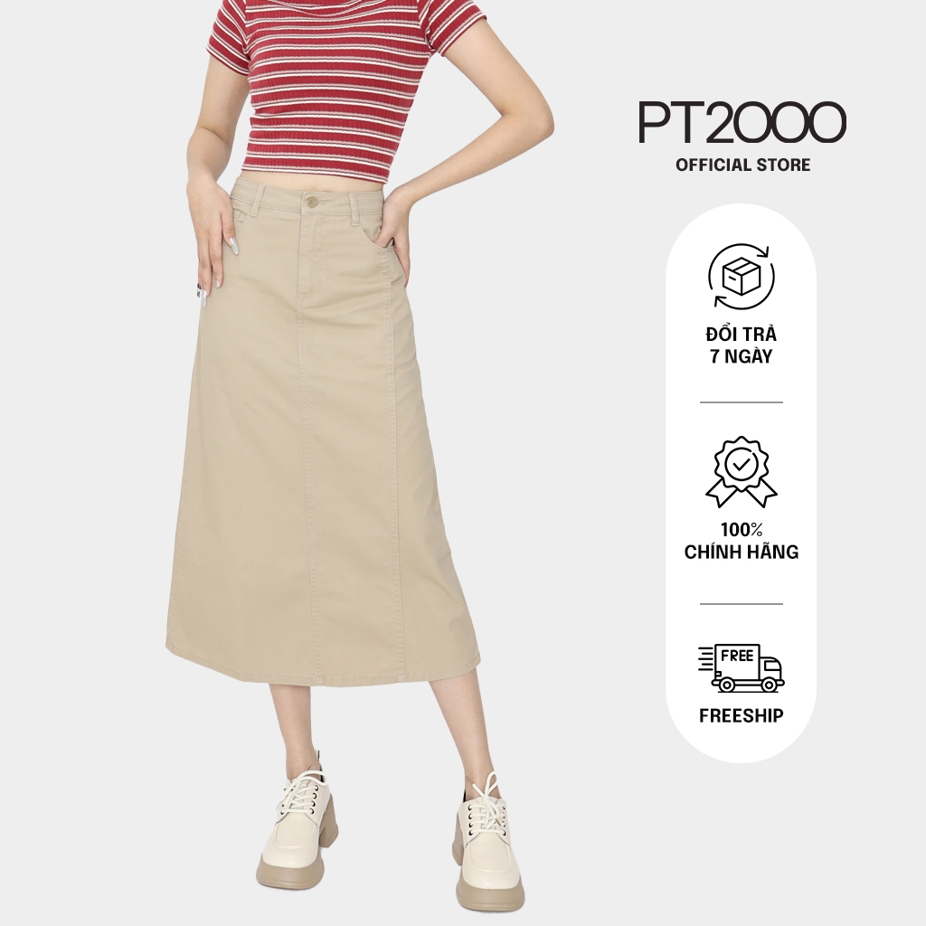 PT2000 FASHION - Váy kaki (VJ-55)