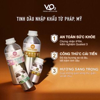 Tinh Dầu Trà Trắng Dung Tích Lớn VO2 White Tea Resort Dùng Cho Máy Phun Tinh Dầu