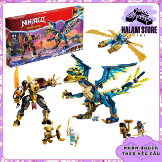[Rẻ vô địch] Đồ chơi lắp ráp Ninjago Dragons Rising 8096 88086 - Mô hình Ninja City Rồng sét
