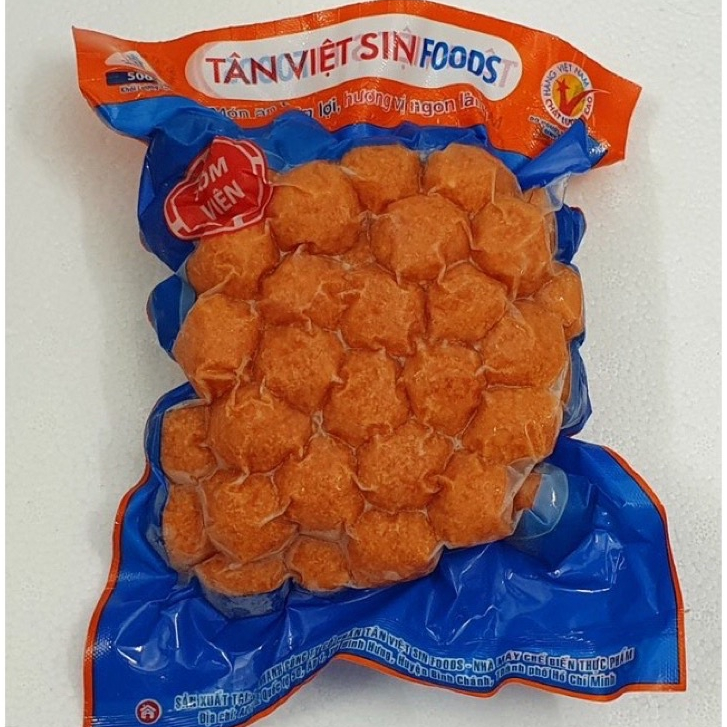 Tôm viên tân việt sin 500gr (giao hỏa tốc tphcm)