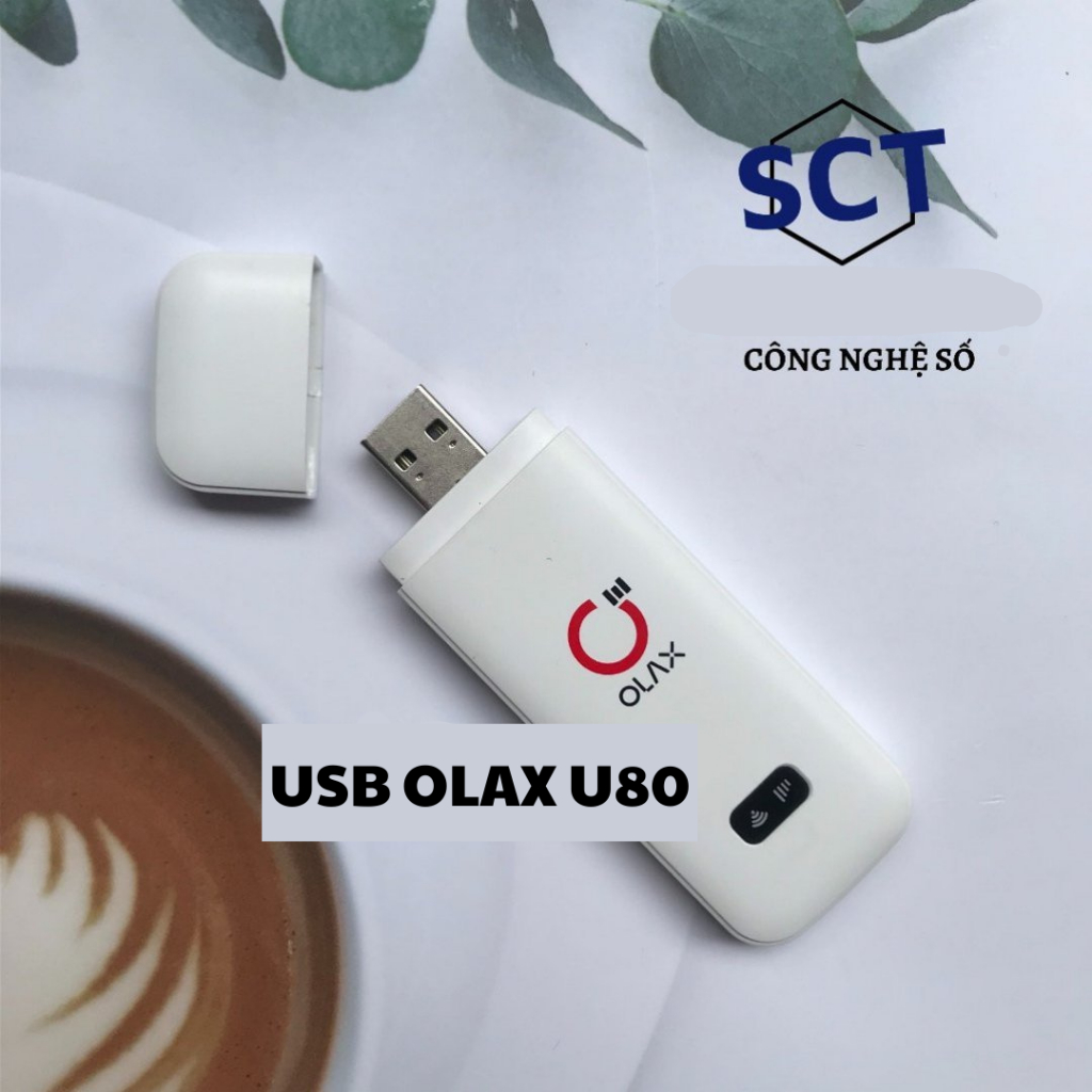 [ẢNH THẬT] USB 4G Zte OLax U80 ELITE Phát Wifi Tốc Độ 150mbps