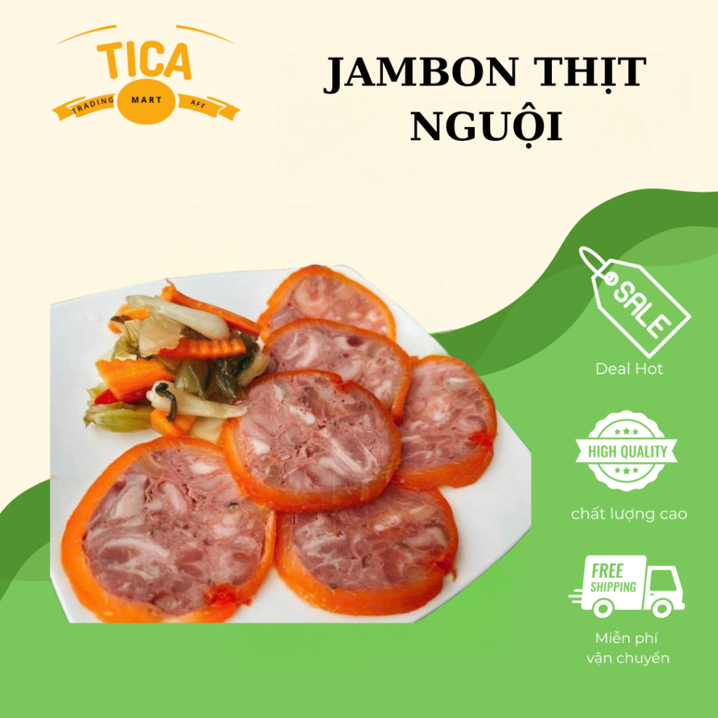 JAMBON THỊT NGUỘI THƠM NGON - TICA MART