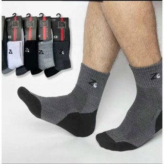  Set 10  đôi Tất Nam cổ cao lót lông xù dày êm ấm chân Z6 