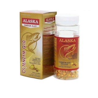 Viên dầu cá Omega369 Alaska Coenzym Q10 (lọ 100 viên)