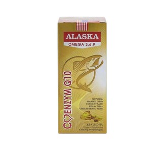 Viên dầu cá Omega369 Alaska Coenzym Q10 (lọ 100 viên)