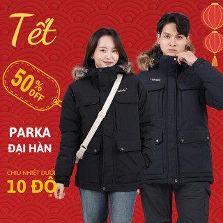 [Link mới] Áo Phao Nam Nữ Parka Tabalo Chống Nước, Áo Khoác Phao Đại Hàn Trần Bông Cực Dày, Áo Ấm Mùa Đông Đi Tuyết