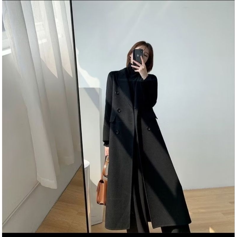 Áo dạ nữ dáng dài SIZE L G68( Hàng có sẵn)