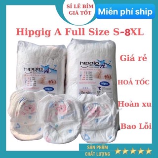 ( LOẠI XỊN ) 50-100 Miếng TÃ/Bỉm Quần/DÁN HIPGIG A TRẦN BO MONG Đủ Size S/M/L/XL/2XL/3XL