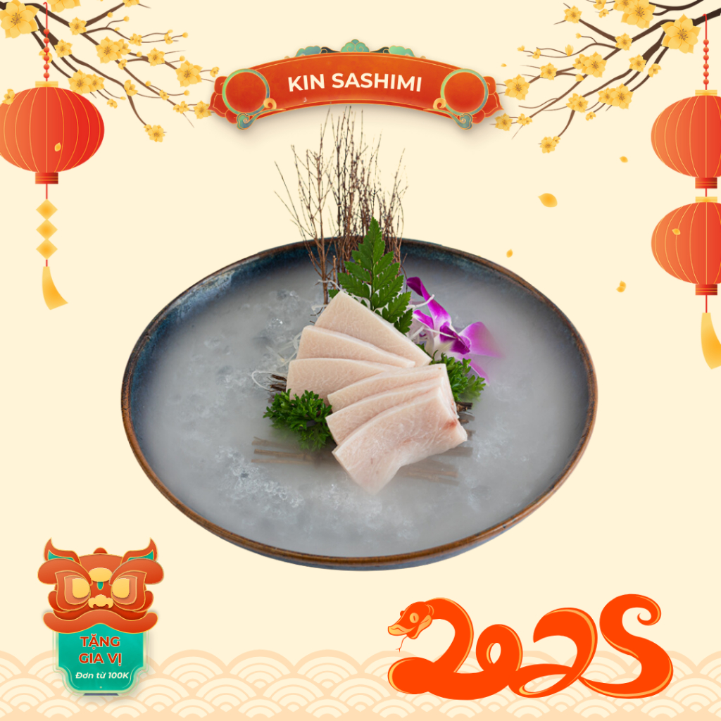 [GIAO NHANH TPHCM 2H] - Sashimi lườn cá kieem