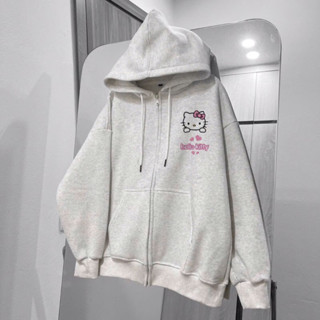 Áo khoác Nỉ Rip chất nỉ tàu cao cấp - kitty các mã