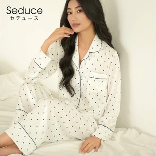  Bộ Đồ Ngủ Pijama Nữ Lụa Satin Tay Dài Seduce P24112 