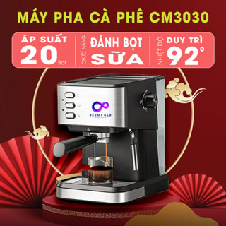 Máy Pha Cà Phê Tự Động Espresso CM3030 - Máy Pha Coffee Cao Cấp  Pha Capuchino Cafe Latte Cho Văn Phòng Công Sở Gia Đình