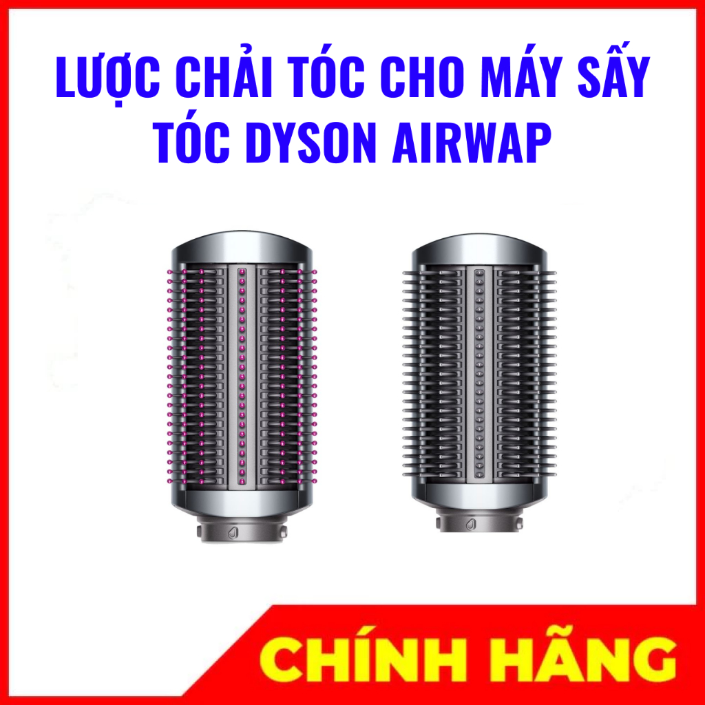 Lược mềm lược cứng cho máy sấy tóc dyson airwrap - chính hãng used