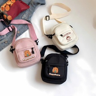 Túi đeo chéo ZENZIN KIDS cho bé trai bé gái đi chơi, cặp mini vải canvas đựng lì xì có khóa kéo tiện lợi