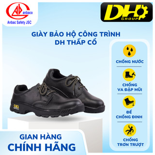  Giày bảo hộ công trình DH mũi giày bọc thép chống va đập đế lót thép chống đinh 