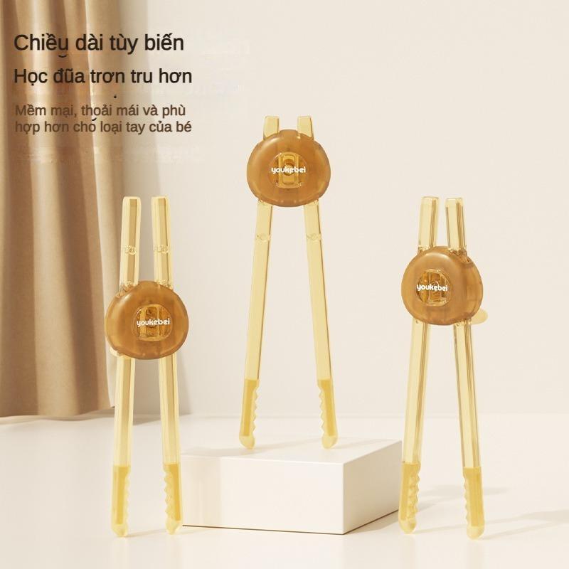 Đũa Tập Gắp, Hukou Ppsu, Dành Cho Trẻ Em, Thích Hợp Cho Trẻ 2, 3, 4 Và 6 Tuổi, Tập Đũa Cho Bé, Tập L