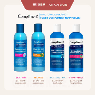 TONER LÀM SẠCH CHO DA DẦU MỤN COMPLIMENT