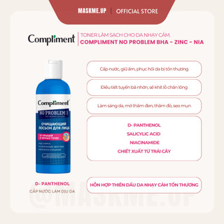 TONER LÀM SẠCH CHO DA DẦU MỤN COMPLIMENT