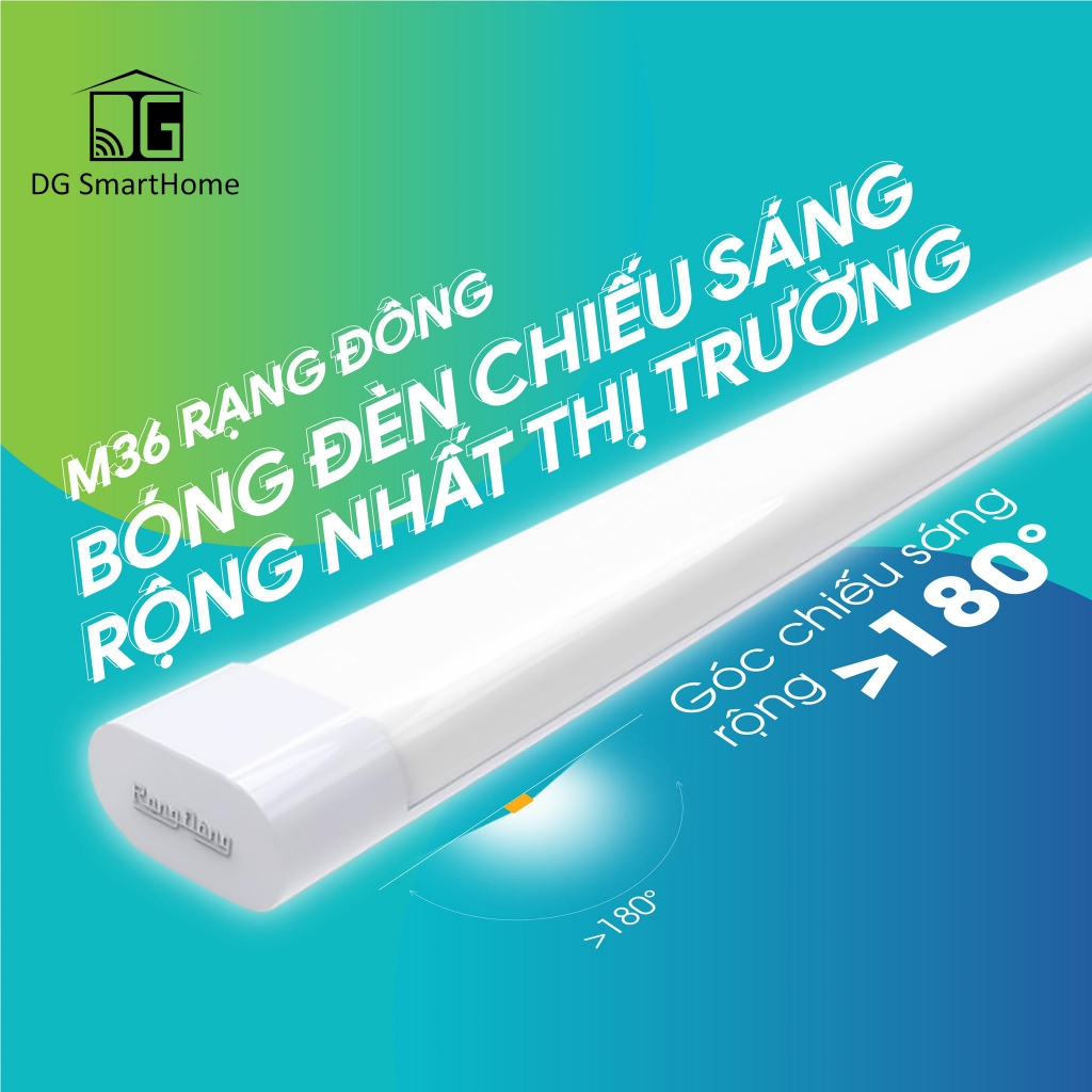 Đèn LED bán nguyệt Rạng Đông M36