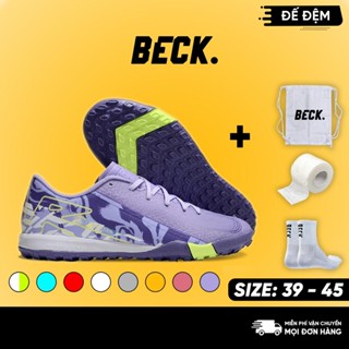 Giày Bóng Đá Me Cua Ri Ồ VaPô 16 Academy ĐẾ ĐỆM, SOCCER BECK, Đế Đinh TF, Bám Sân, Các Màu Sắc, Sân Cỏ Nhân Tạo