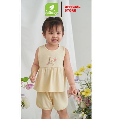 LULLABY - NH328N - Bộ bé gái sát nách