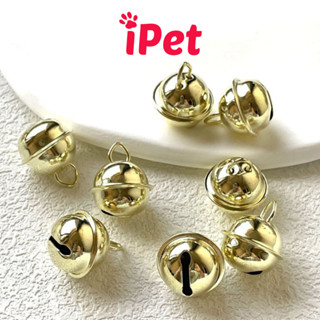 Chuông Lục Lạc Inox Mạ Vàng - Chuông Vòng Cổ Thú Cưng Chó Mèo - iPet Shop