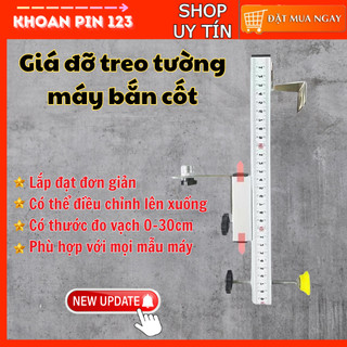  Giá treo máy laser thế hệ mới kèm thước đo giá treo gắn tường tiện lợi  thước 27cm  