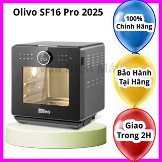 [CHÍNH HÃNG] Nồi chiên hơi nước Olivo SF16 Pro 2025 - Thương Hiệu Mỹ - Dễ Vệ Sinh (olivo sf16 pro)