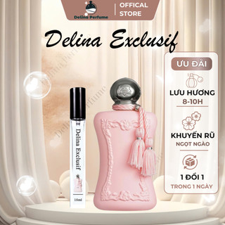 Nước hoa nữ, nước hoa nữ Delina ESTARA chiết 10ml, nước hoa nữ thơm lâu,  thanh lịch và quyến rũ - ESTARA