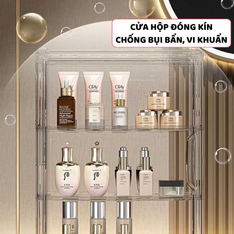 Hộp Trong Suốt Đựng Mỹ Phẩm ENODA HOME, Hộp Trưng Bày Mỹ Phẩm, Hộp Đựng Đồ Trang Điểm HTS020 | BigBuy360 - bigbuy360.vn