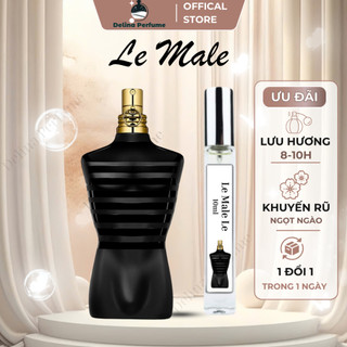  Nước hoa namI Le Male Le Parfum EDP hương vani phương đông Ấm áp Gợi cảm Hấp dẫn - ESTARA 