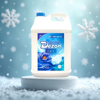 NƯỚC GIẶT KÈM XẢ CHÍNH HÃNG DEZON LƯU HƯƠNG AN TOÀN DA TAY - CAN 10L