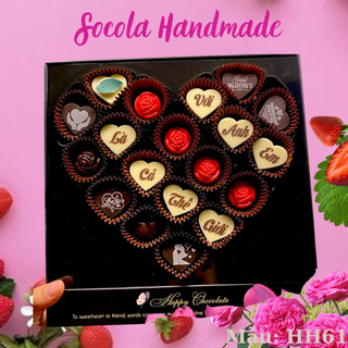 Socola valentine (Viết chữ theo yêu cầu)