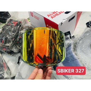 Kính Nón LS2 FF327 Gương Đỏ Reb Xanh - Phụ Kiện Mũ FF327