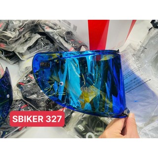 Kính Nón LS2 FF327 Gương Đỏ Reb Xanh - Phụ Kiện Mũ FF327
