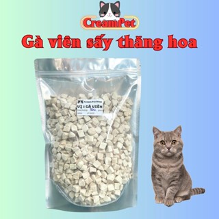 Gà Sấy, Ức Gà sấy khô cao cấp giàu dinh dưỡng cho mèo và chó - 100gr/200gr/500gr