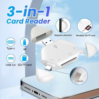 Đầu đọc thẻ nhớ đa năng SD/TF cho điện thoại, laptop, PC, Đầu đọc thẻ nhớ đa năng cổng Type C USB 3.0